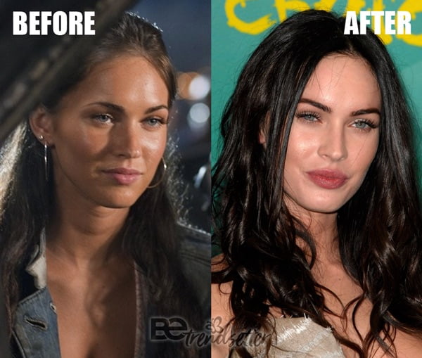 megan fox nose job 2007