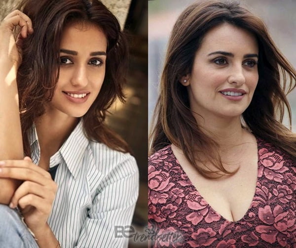 disha patani and penelope cruz look alike