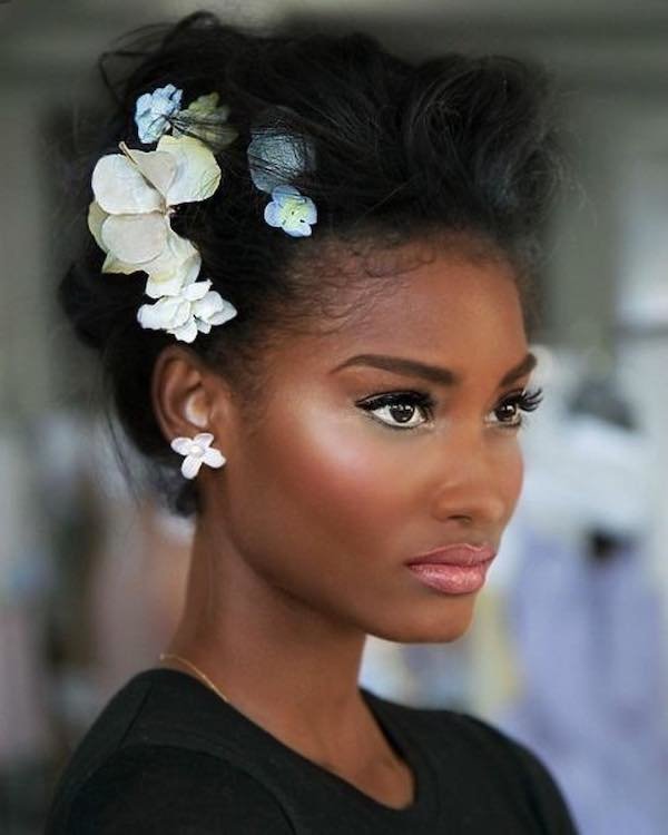 Black Bride Updo Hairstyles