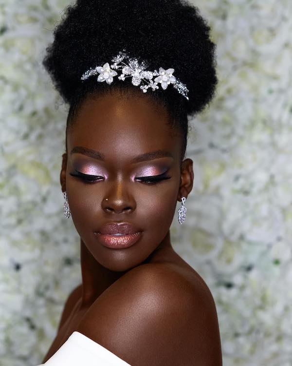 Featured image of post Elegant Wedding Hairstyles For Natural Black Hair - Nothing says elegance like the simplicity of a chic ballerina bun.