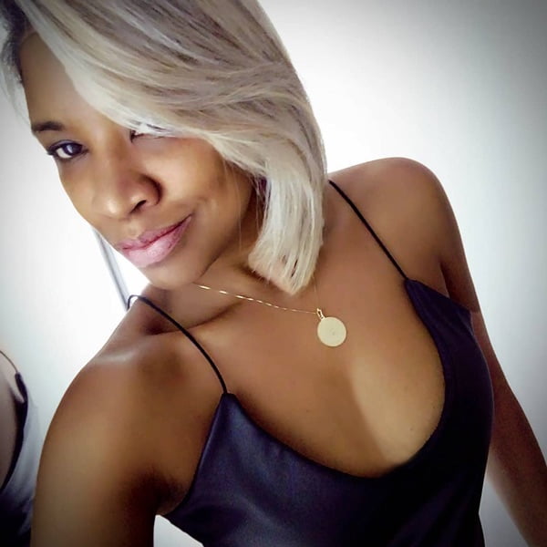 Light Ash Blonde on Dark Brown Skin