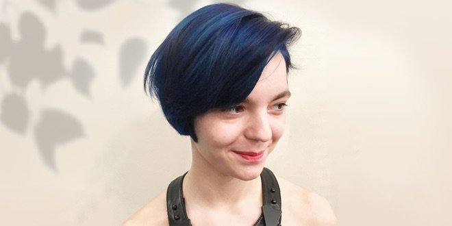 43 Beautiful Blue Black Hairstyles for Women