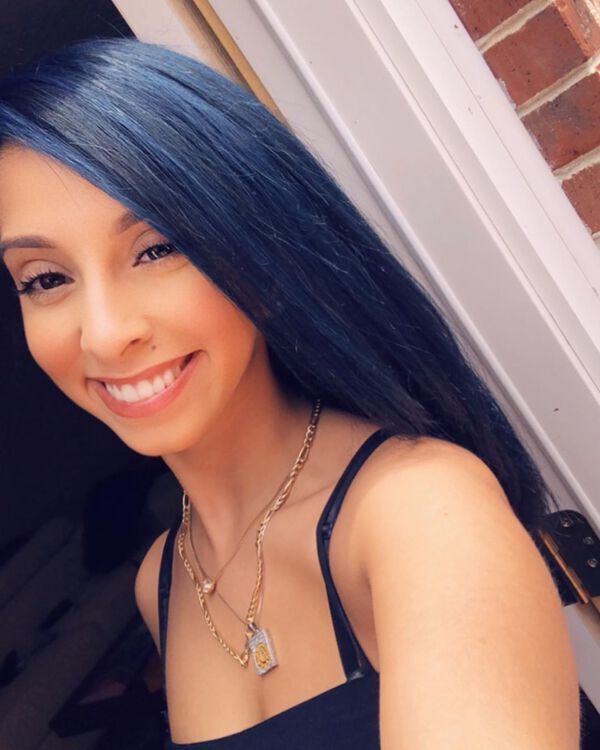 Cobalt Blue Black Hair Color for Straight Hair