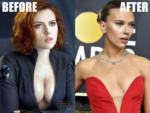 Biust Scarlett Johansson 2020