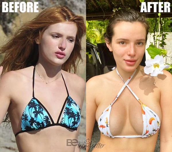 Bella thorne fake tits