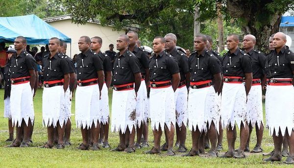 fiji police uniform